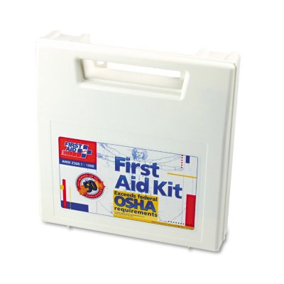 First Aid Only - First Aid Kit for 50 People, 195-Pieces, OSHA/ANSI Compliant -  Plastic Case