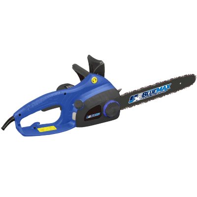 Blue Max 16 inch Electric Chainsaw with Twist Hand Chain Tensioner
