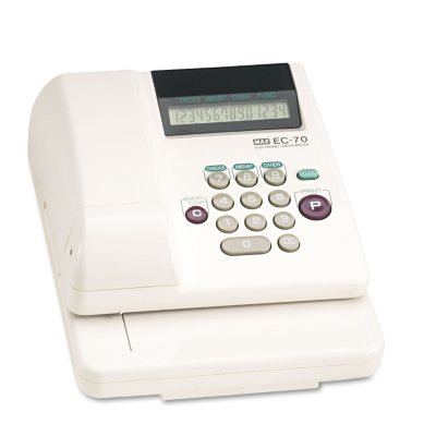 Max Model EC-70 Electronic Checkwriter