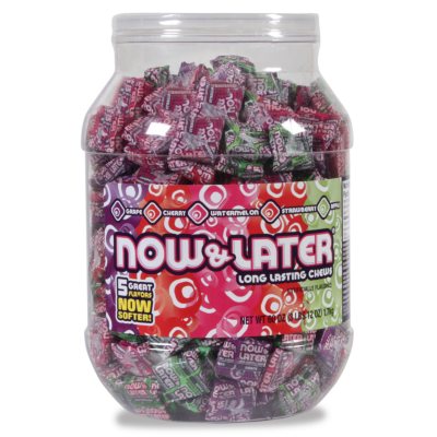 Now & Later Jar - Assorted Flavors - 100 ct.