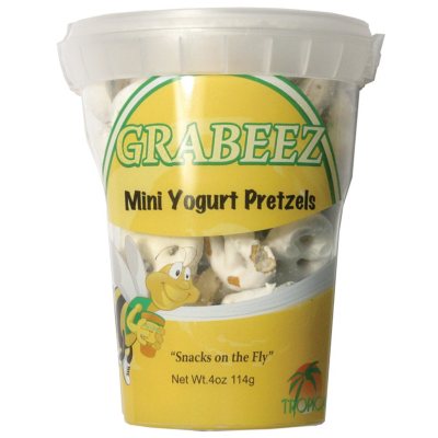 GRABEEZ Mini Yogurt Pretzels (3.5 oz. cups, 12 ct.)