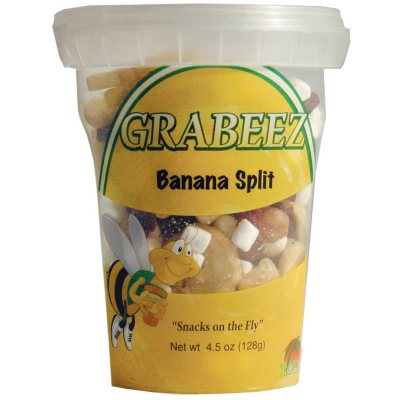 GRABEEZ Banana Split Snack Mix (4.5 oz. cups, 12 ct.)