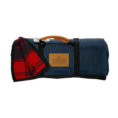 Pendleton Roll-up Blanket, Plaid (Assorted Colors) 