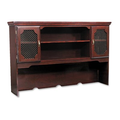 DMi - Governors Series Laminate Hutch, 66w x 13d x 46h - Mahogany