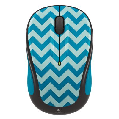 Logitech m325c Teal Chevron