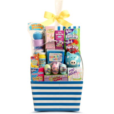 Blue Easter Basket