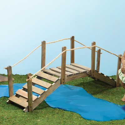 Wooden Décor Bridge