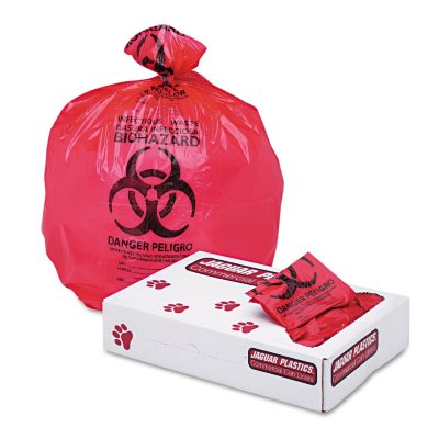 Jaguar Plastics® Health Care Trash Liners - 10 gal - 500 ct.