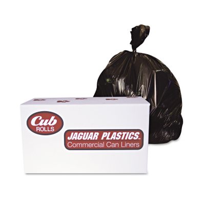 Jaguar Plastics - Industrial Drum Liners, Rolls, 2.7mil, 38 x 63, Brown -  1 Roll of 50/Carton