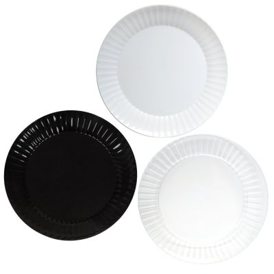 Deluxe Plastic Dinner Plates - 10.25" - 168 ct.