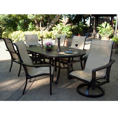 Heritage Sling Dining Set - 7 pc.