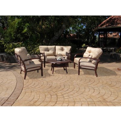 Meridian Crescent Outdoor Deep Seating Set 4 pc.