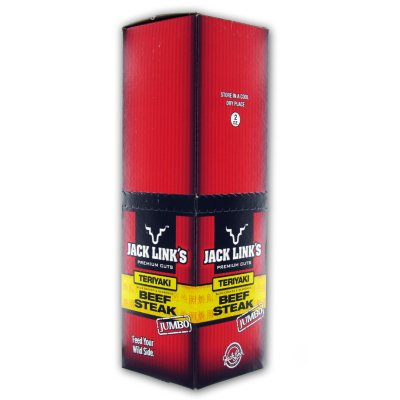 Jack Link's Teriyaki Jumbo Beef Stick - 2 oz. Stick - 12 ct.