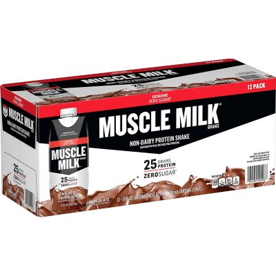 UPC 180530000968 product image for Muscle Milk Genuine Non-Dairy Protein Shake, Chocolate (11 fl. oz, 12 pk.) | upcitemdb.com