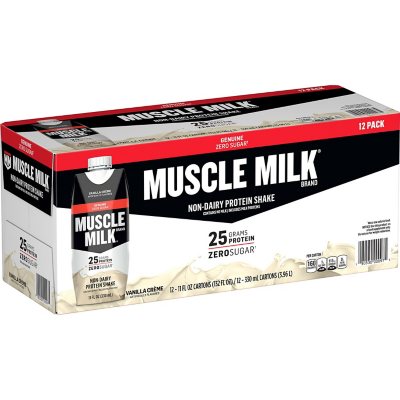 UPC 180530000975 product image for Muscle Milk Genuine Non-Dairy Protein Shake, Vanilla Crème (11 fl. oz, 12 pk.) | upcitemdb.com