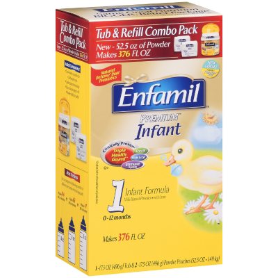 Enfamil Premium Infant Formula - Tub & Refill Combo Pack