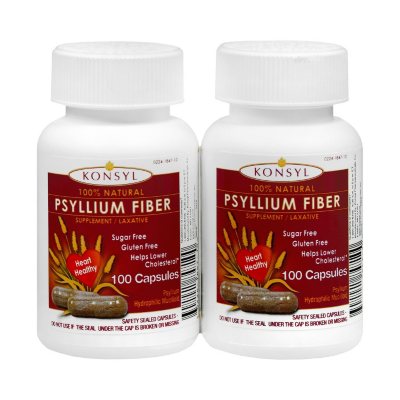 UPC 302241847100 product image for Konsyl Natural Psyllium Fiber - 100 Capsules | upcitemdb.com