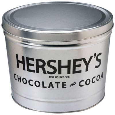 Silver Tin Filled w/ Chocolate Assortment (11 lbs.)