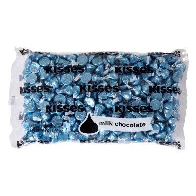 UPC 340001334446 product image for Hershey's Kisses w/ Blue Foil (4.1 lbs.) | upcitemdb.com