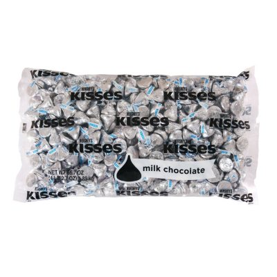 Hershey's Kisses w/ Silver Foil (4.1 lbs.)