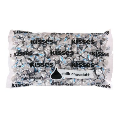 UPC 340001334514 product image for Hershey's Kisses w/ Silver Foil (4.1 lbs.) | upcitemdb.com