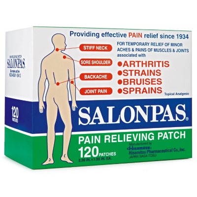 Salonpas Pain Patch - 120 ct.