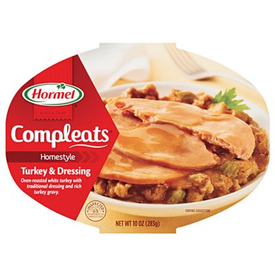 Hormel Compleats Turkey and Dressing - 10 oz. Bowl - 6 ct.