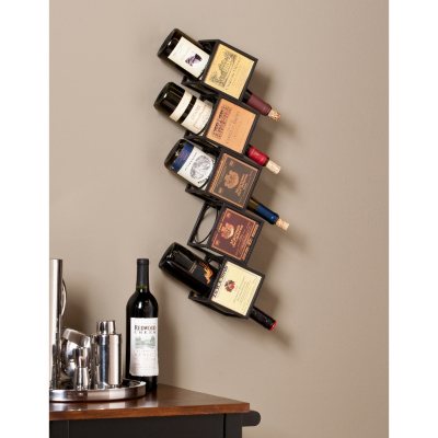 Carmen Wall Mount Wine Rack