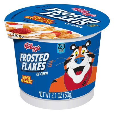 UPC 038000125720 product image for Kellogg's Frosted Flakes Breakfast Cereal in a Cup (12 ct.) | upcitemdb.com