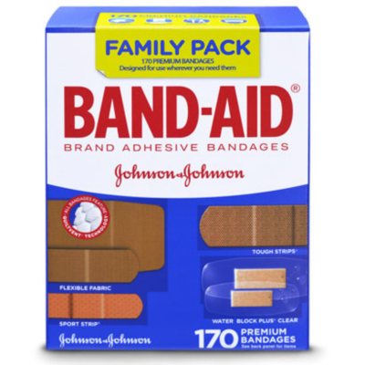 UPC 381371163335 product image for Band-Aid Brand Adhesive Bandages, Family Pack (170 ct.) | upcitemdb.com