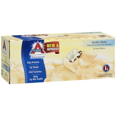 Atkins® Advantage™ French Vanilla Shake - 11 fl. oz. - 12 ct.