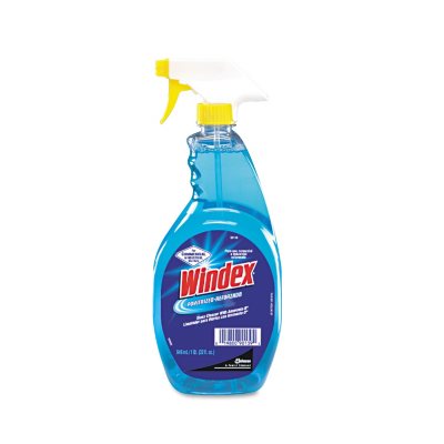 Windex Powerized Formula Glass & Surface Cleaner - 32 oz. Trigger Bottle - 12 ct.