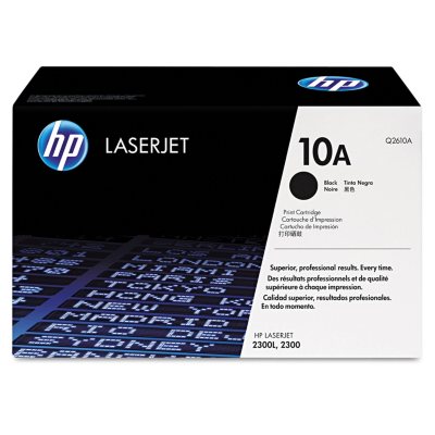HP 10A Original Laser Jet Toner Cartridge, Black (6,000 Page Yield)