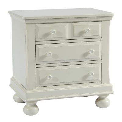 Hamilton Collection Nightstand - Rubbed White