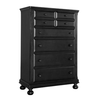 Hamilton Collection 5 Drawer Chest - Antique Black