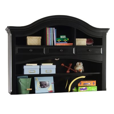 Hamilton Collection Combo Dresser Hutch - Antique Black