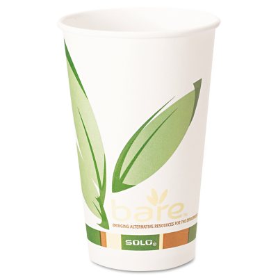Bare™ by Solo® Hot Drink Cups - 16 oz. - 1,000 Cups