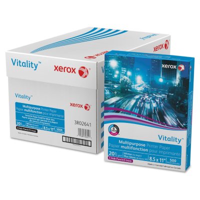 Xerox - Business 4200 Copy Paper, 92 Brightness, 3-Hole Punched, Letter, White - 5000/Carton