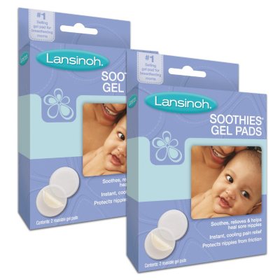 Lansinoh Soothies Gel Pads, 2/2 pks.