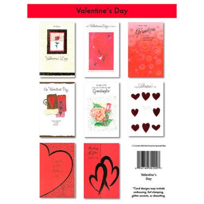 Valentine's Day Greeting Cards - 24/6 pks.