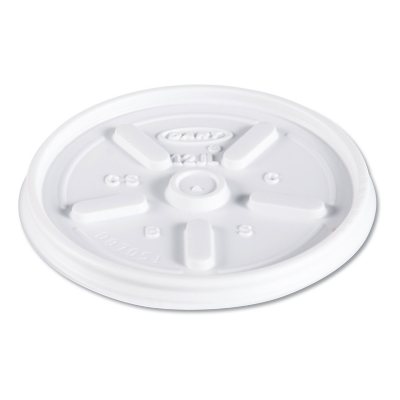 Dart Hot and Cold Foam Cup Plastic Lids, Vented, 12 oz. (1,000 ct.)