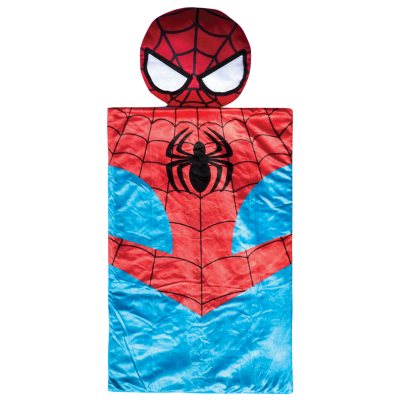 Marvel/Warner Bros 3D Superhero Kid's Slumber Sleeping Bag