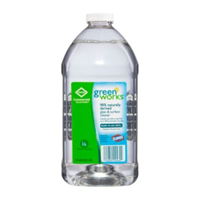 Green Works Glass & Surface Cleaner (6 pk., 64 oz. Refill Bottles)