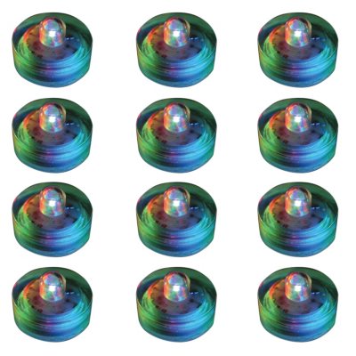 Water Proof LED Lights - Red/Green/Blue Changing - 12 ct. 