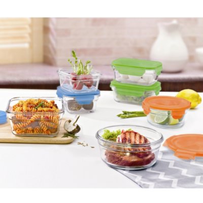 UPC 848313000313 product image for Glasslock Food Storage Container Set 14-piece | upcitemdb.com