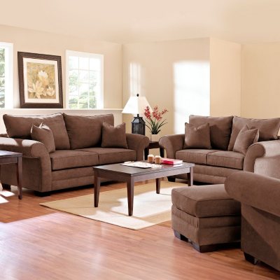 Willow Sofa Set - Java - 4 pc.