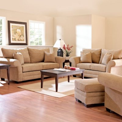 Willow Sofa Set - Bronze - 4 pc.