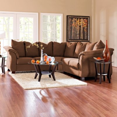 Beverly Sectional - Chocolate - 2 pc.