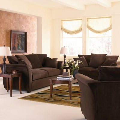 Kara Sofa - Chocolate - 4 pc.