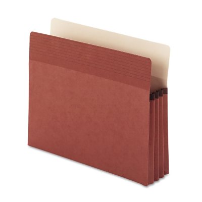Smead - Easy Grip Pocket, Redrope, Letter, 1 3/4 Inch Accordion Expansion - 25 ct.